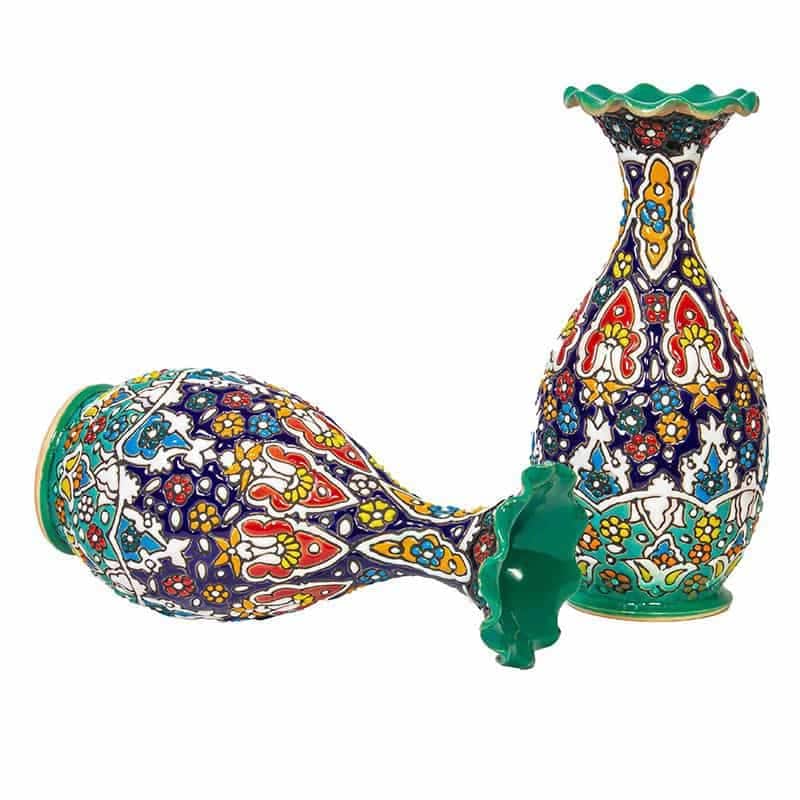 تصویر 2 از راهنمای خرید گلدان مینا کاری + قیمت عالی